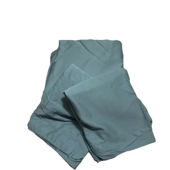 Ikea LUKTJASMIN King Duvet cover and pillow Shams Teal $ 1,600 New - EUC steal - Picture 1 of 10